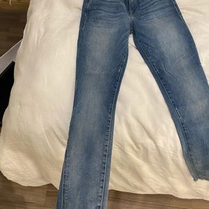 Frame denim le high skinny cropped brand new
